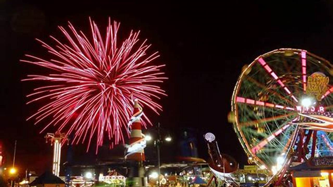 Coney Island Fireworks 2024 July 4