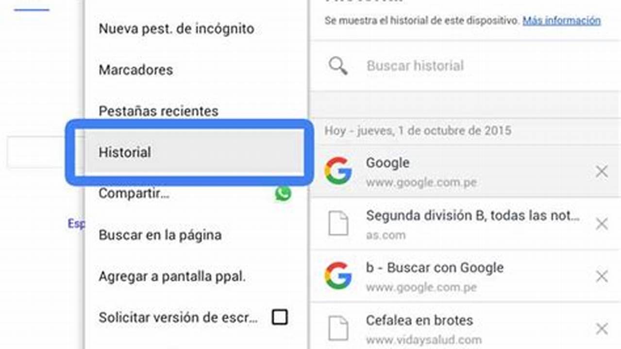 Consejos Para Borrar El Historial De Autocompletar En Google Chrome, Esa Historia