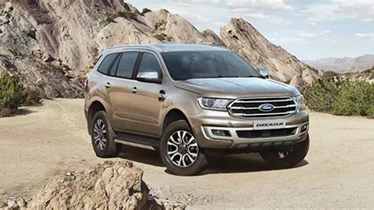 Considering The Popularity Of The Ford Endeavour In India, The Brand May Introduce This Model Shortly., 2024