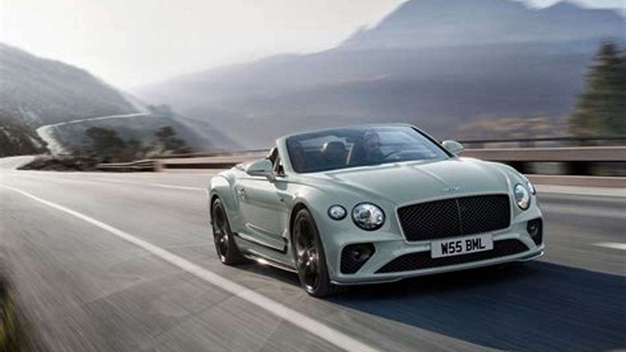 Continental Gt Convertible A Convertible Without Equal., 2024