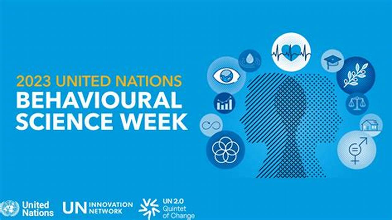 Coordinated By The Un Behavioural Science Group, The 2023 Un Behavioural Science Week Brings Together 26 Un Entities Collaborating To Host 17 Webinars Between June 12Th And 16Th 2023., 2024