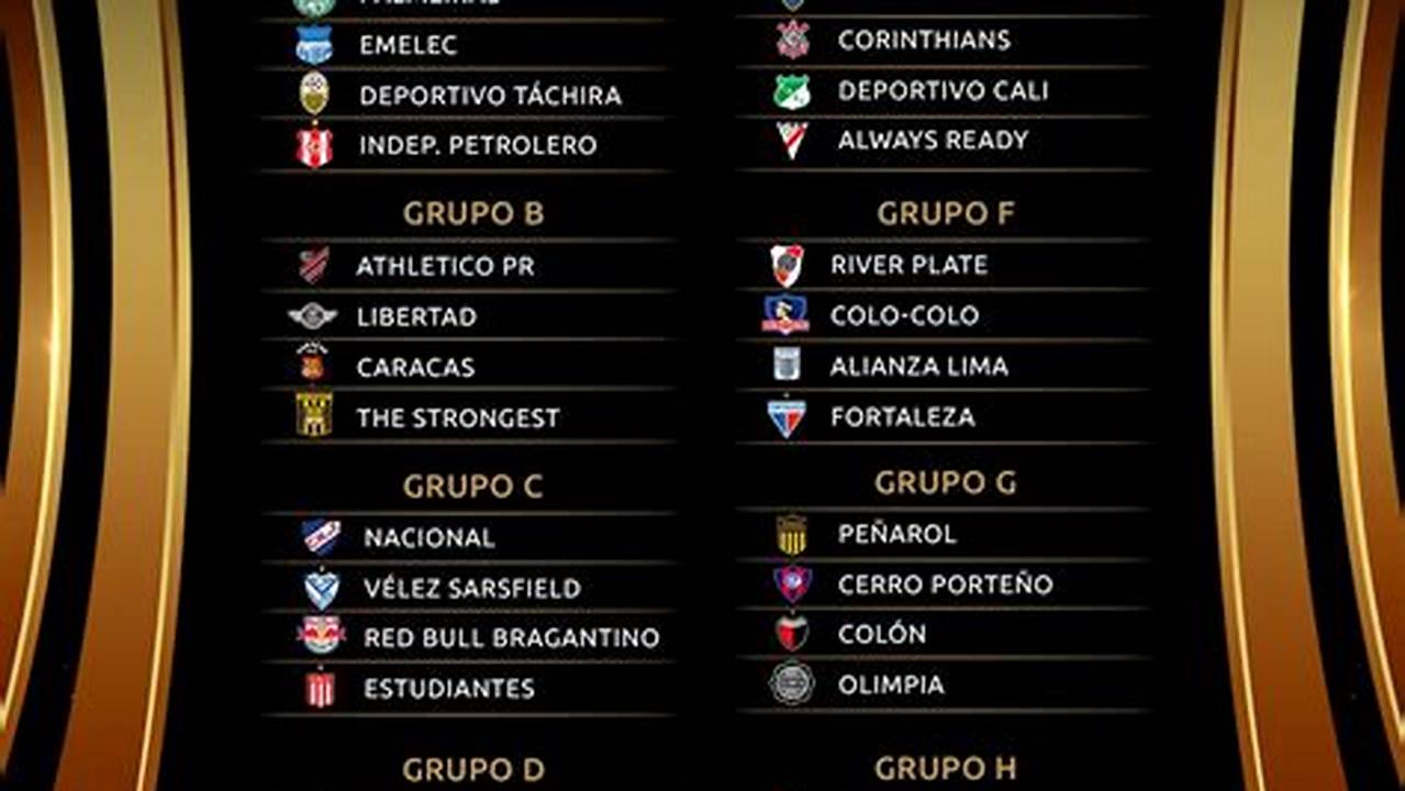 Copa Libertadores 2024 Equipos