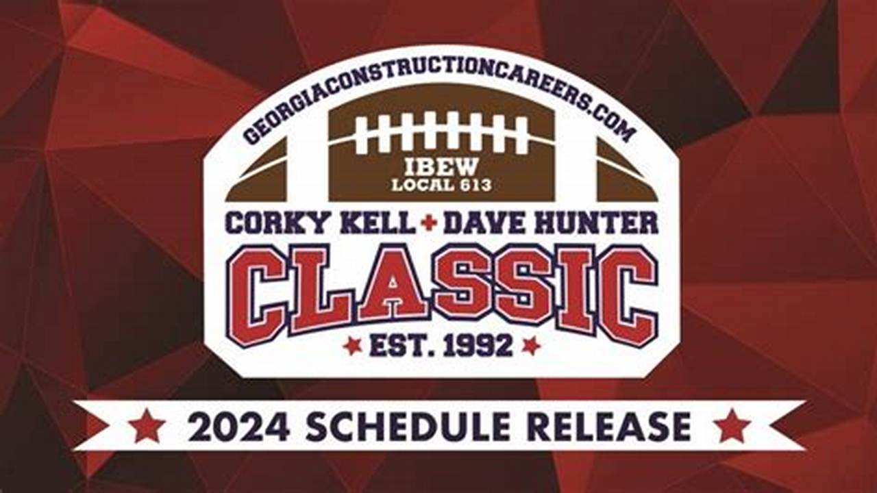 Corky Kell Classic 2024 Schedule