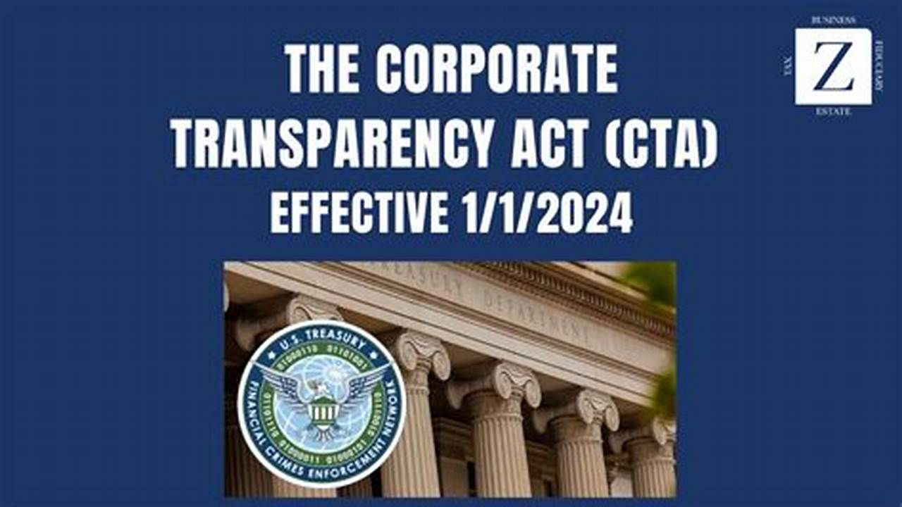 Corporate Transparency Act 2024 Llc Pdf