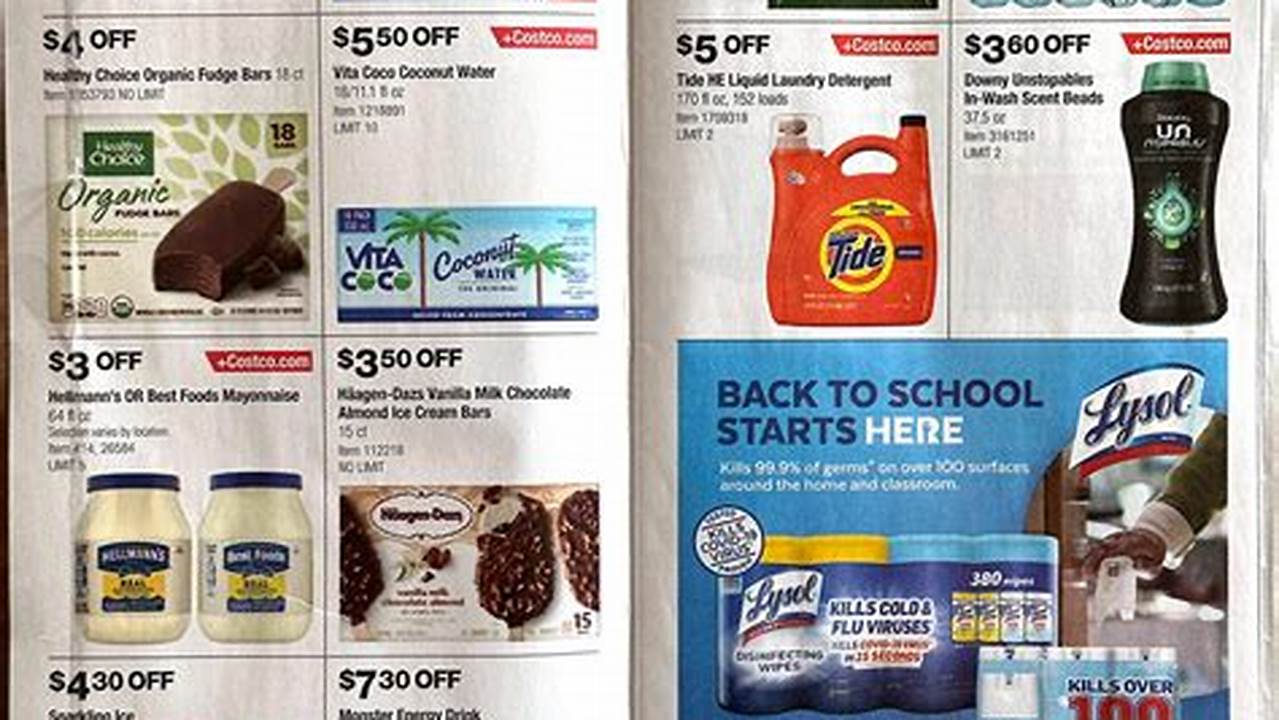 Costco July 2024 Coupon Book