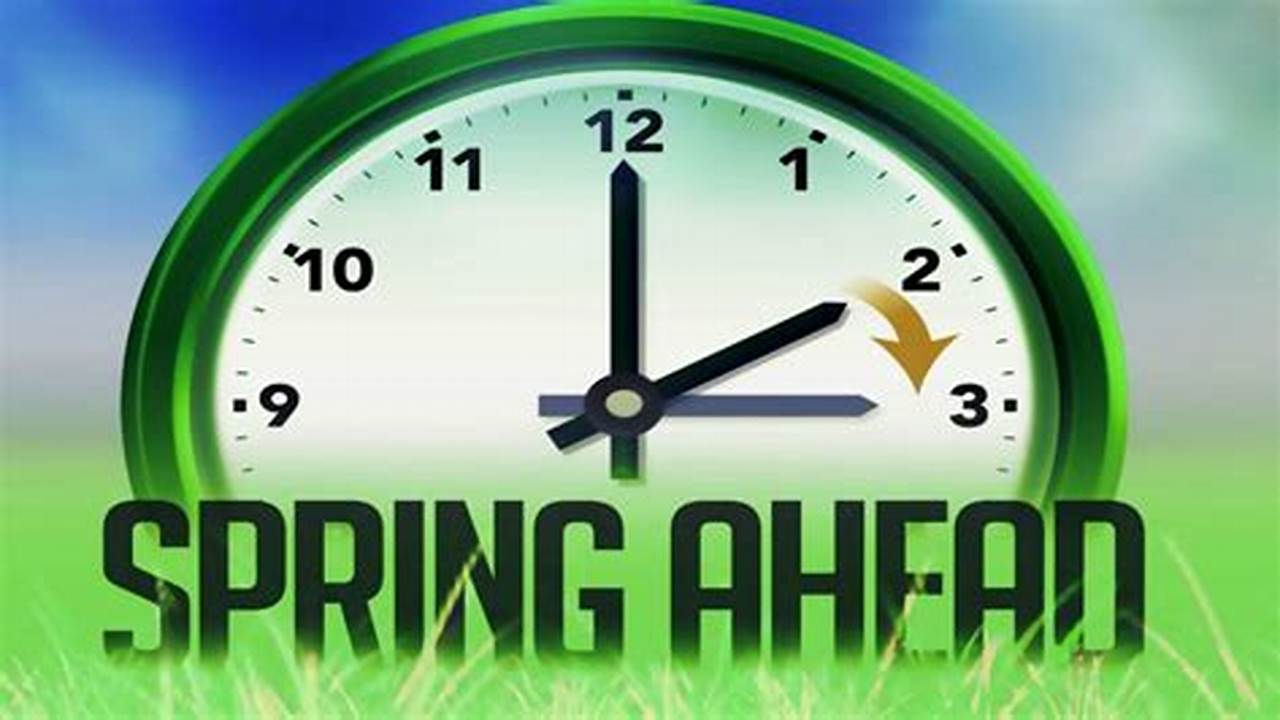 Countdown To Spring With Live Clock., 2024