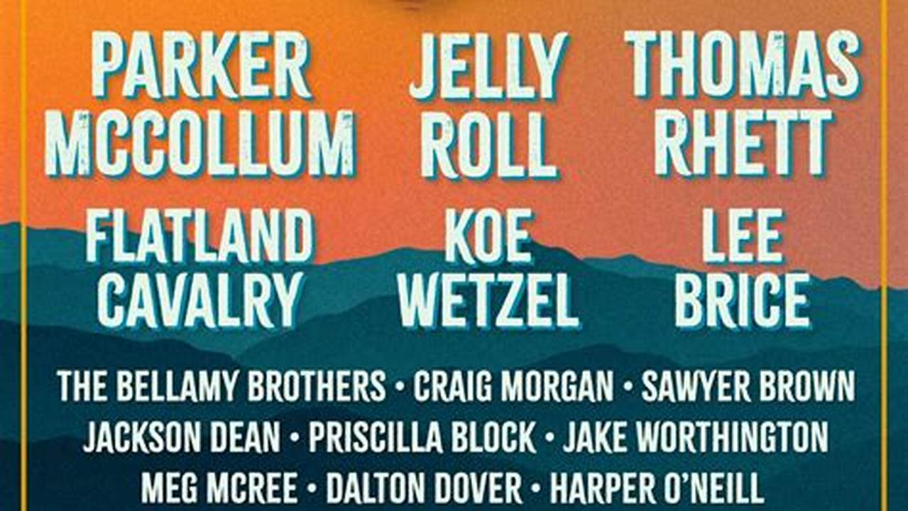Country Jam 2024 Lineup