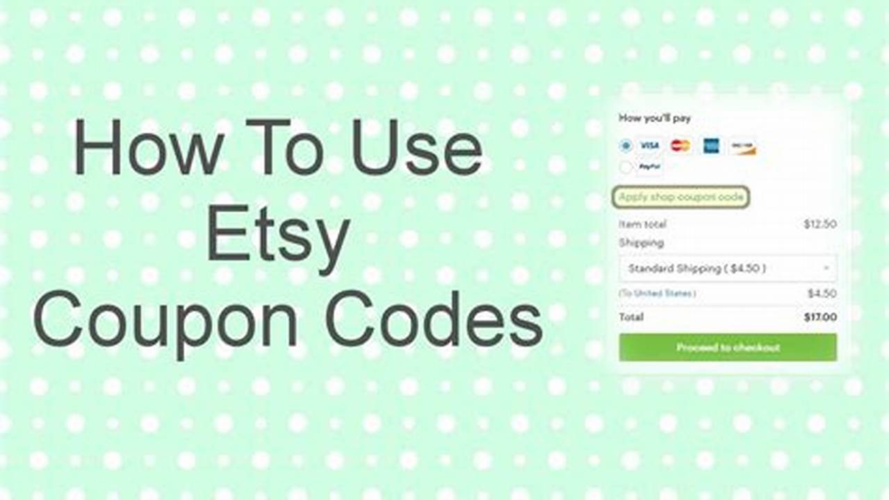 Coupon Codes For Etsy 2024