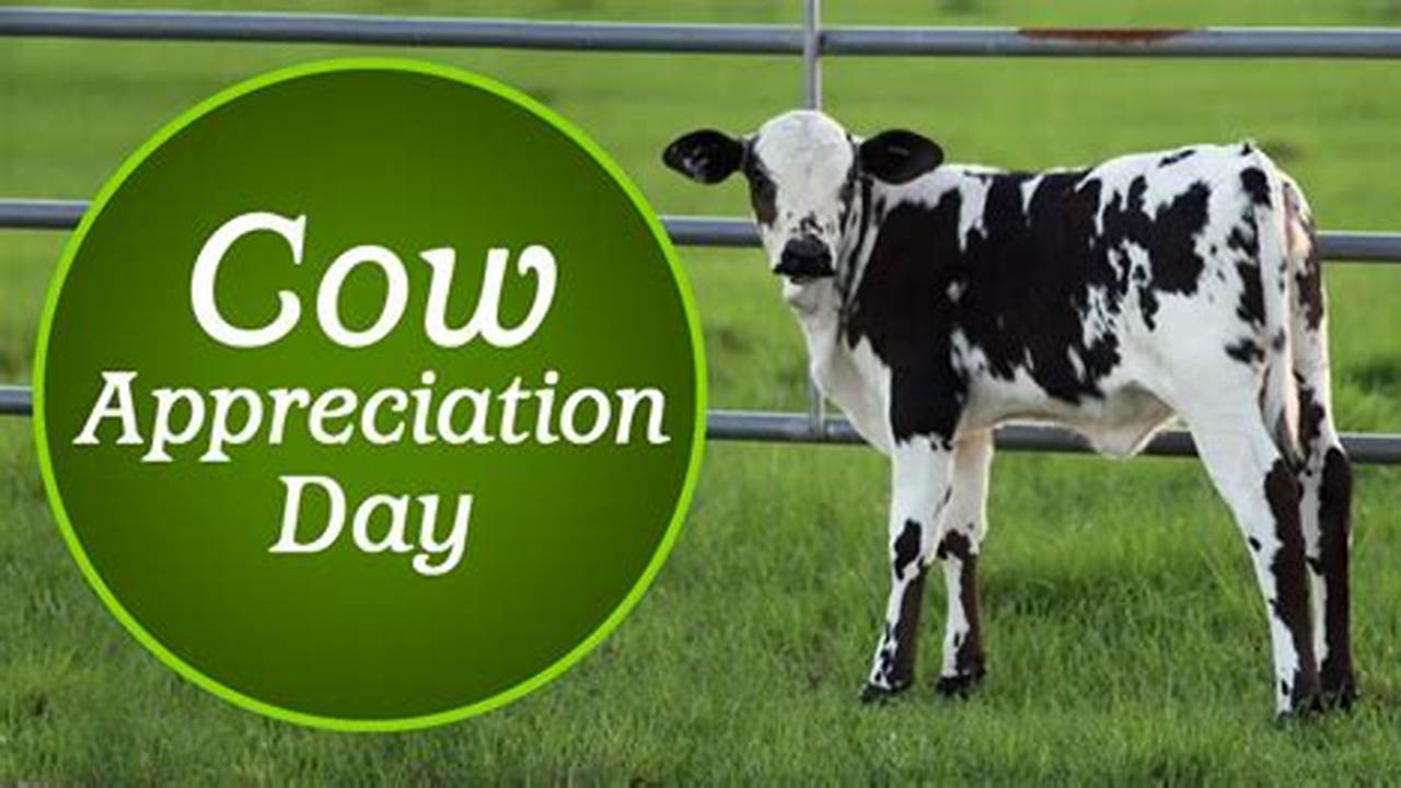 Cow Appreciation Day 2024