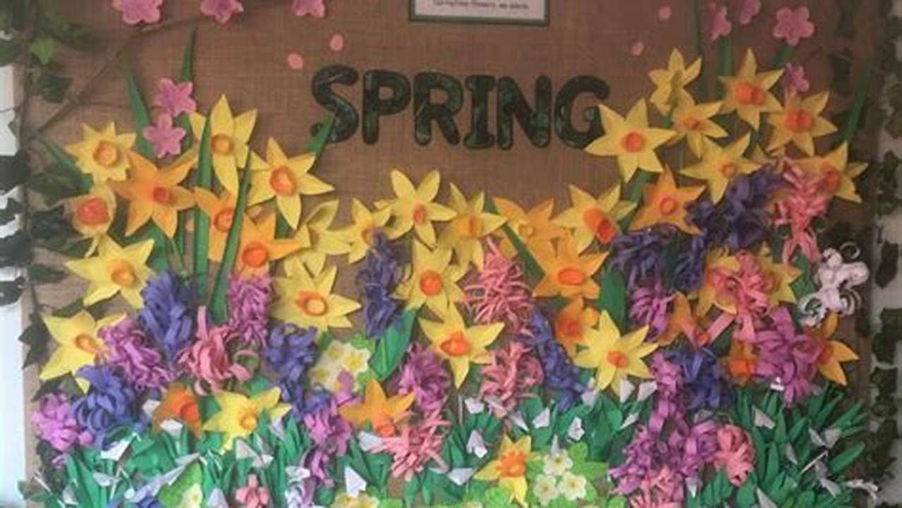 Create A Display With Spring Flowers., 2024