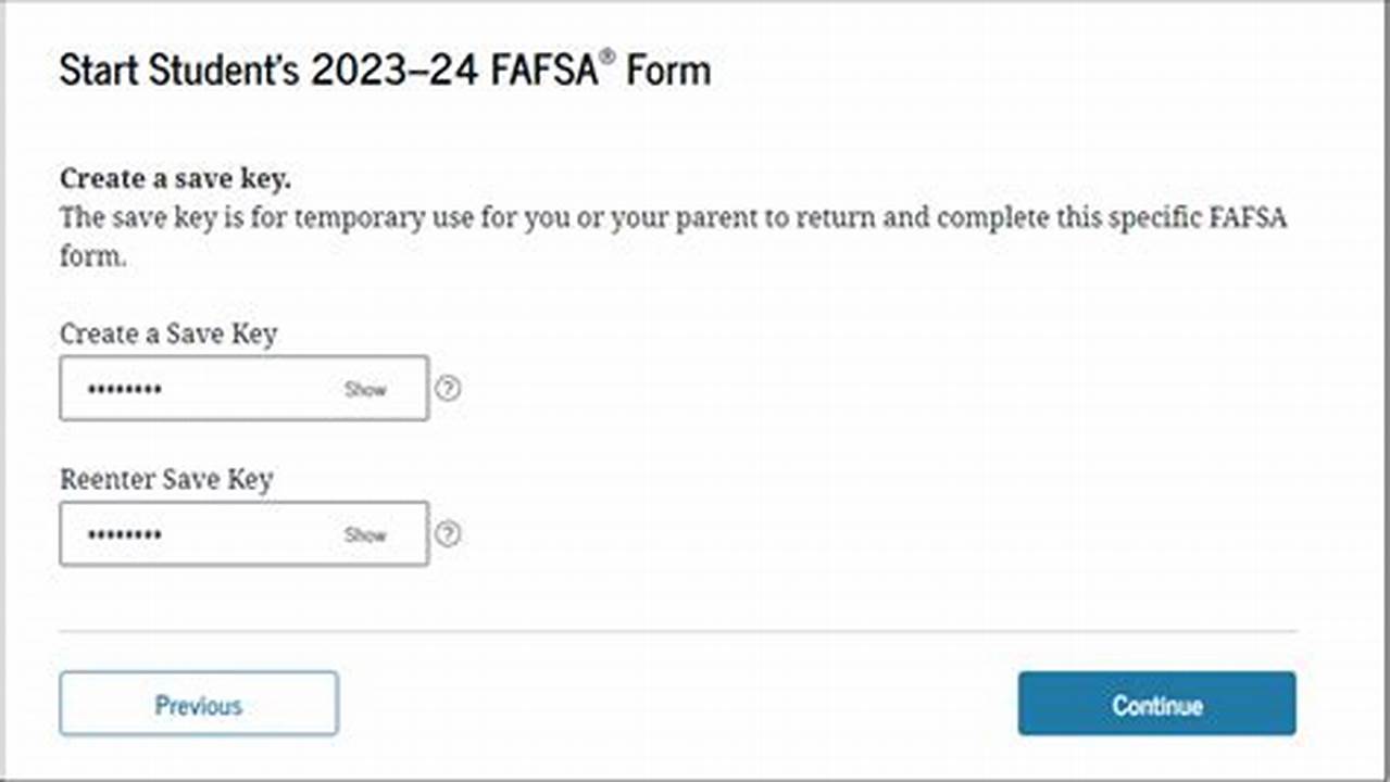 Create A Fafsa Account And Login., 2024