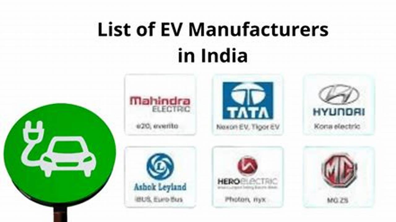 Credible Electric Vehicle Producers In India