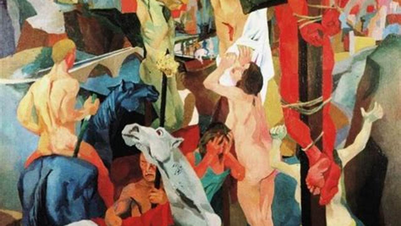 Scopri i Segreti della "Crocifissione" di Renato Guttuso: Una Visione Espressiva