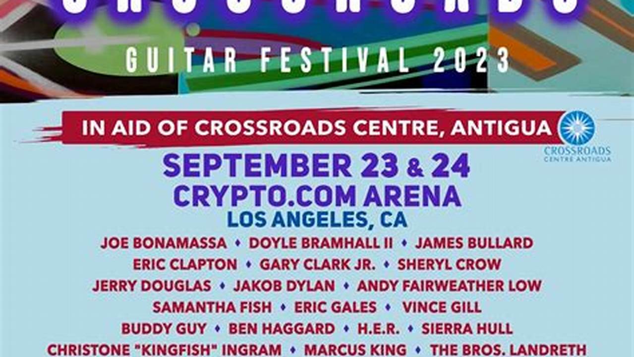 Crossroads Guitar Festival 2024 News