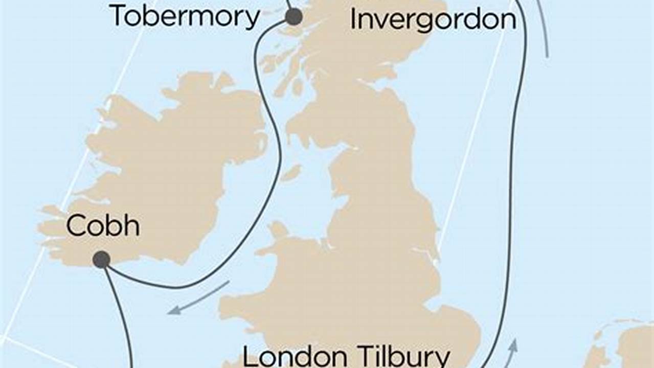 Cruise Around The British Isles., 2024