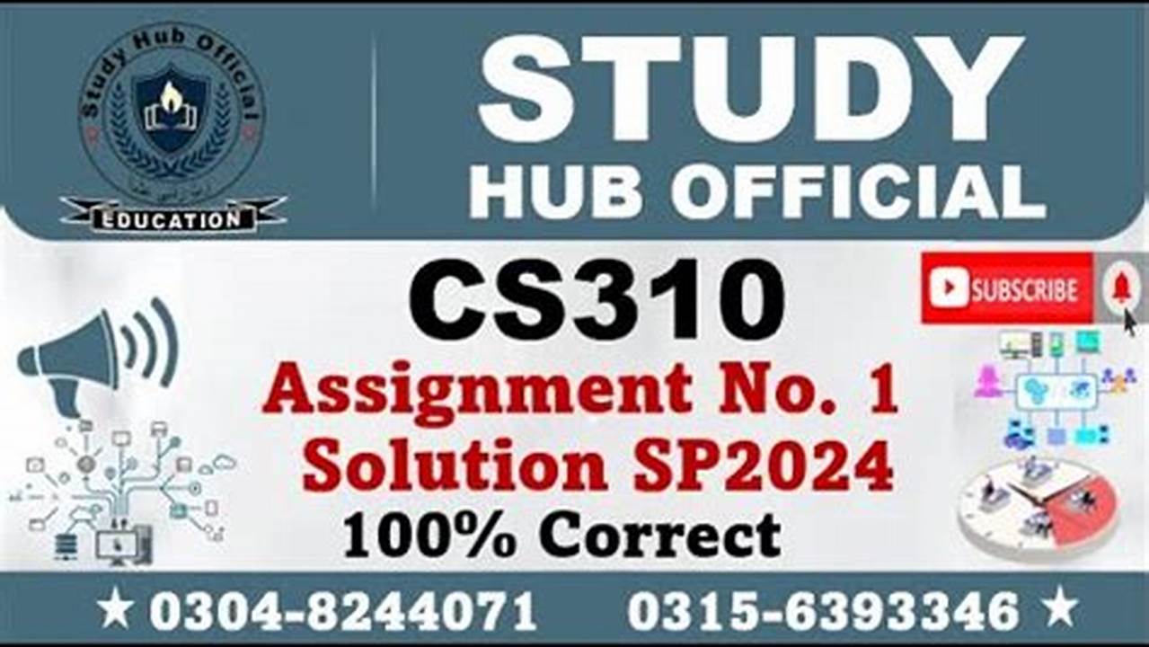 Cs310 Assignment 1 2024