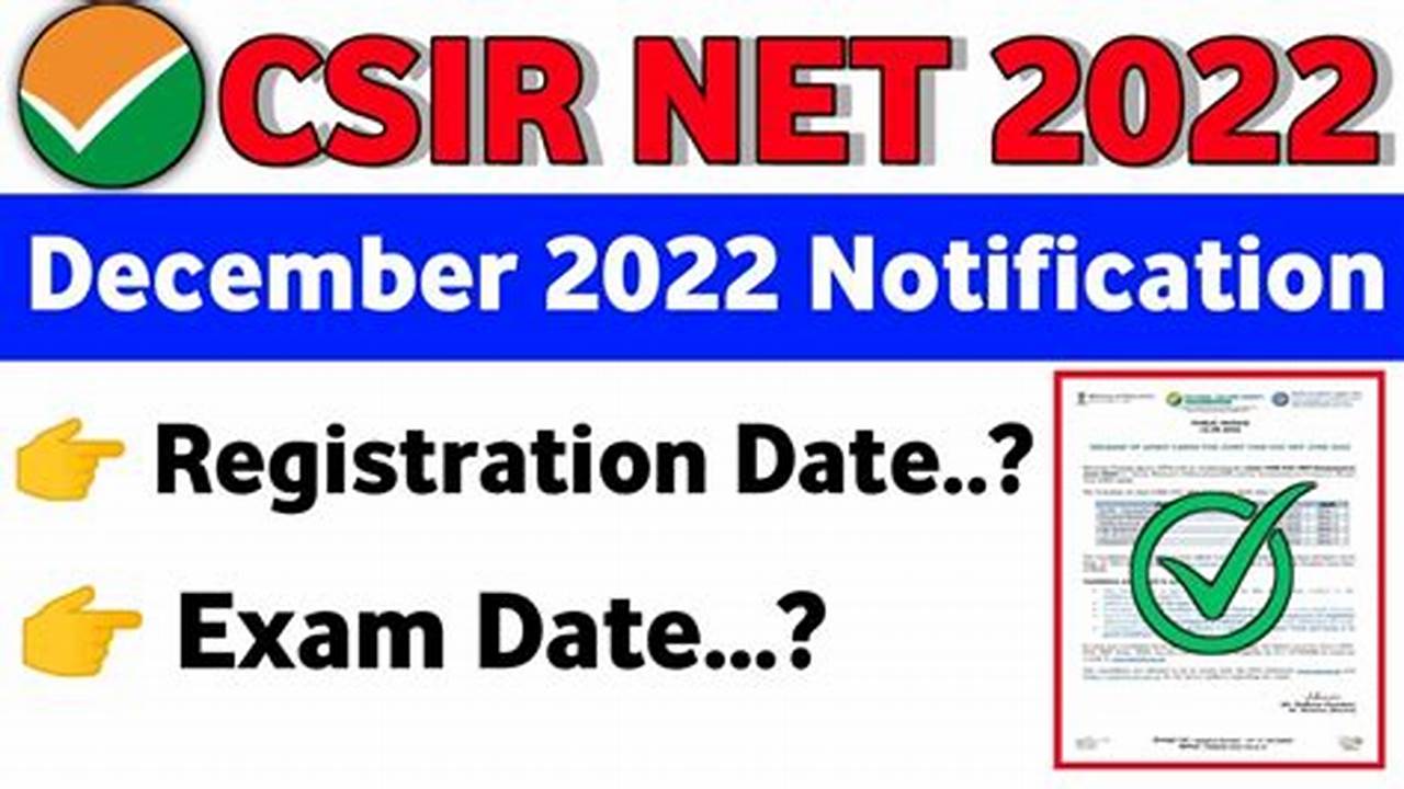 Csir Net 2024 December Exam Date