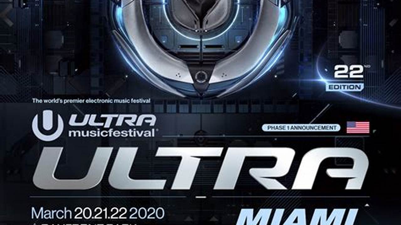 Cuál Será El Lineup Del Ultra Music Festival 2024., 2024