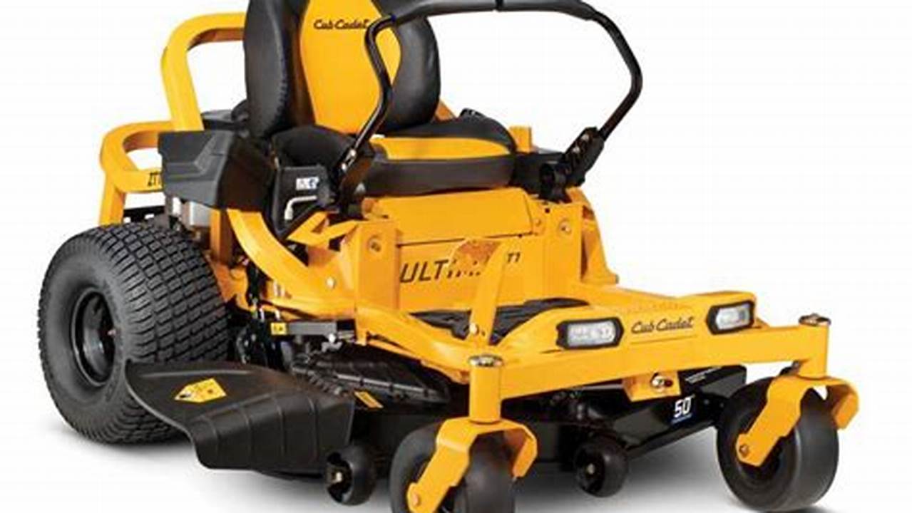 Discover the Ultimate Mowing Revelation: Unlocking the Secrets of the Cub Cadet Ultima ZT1 50