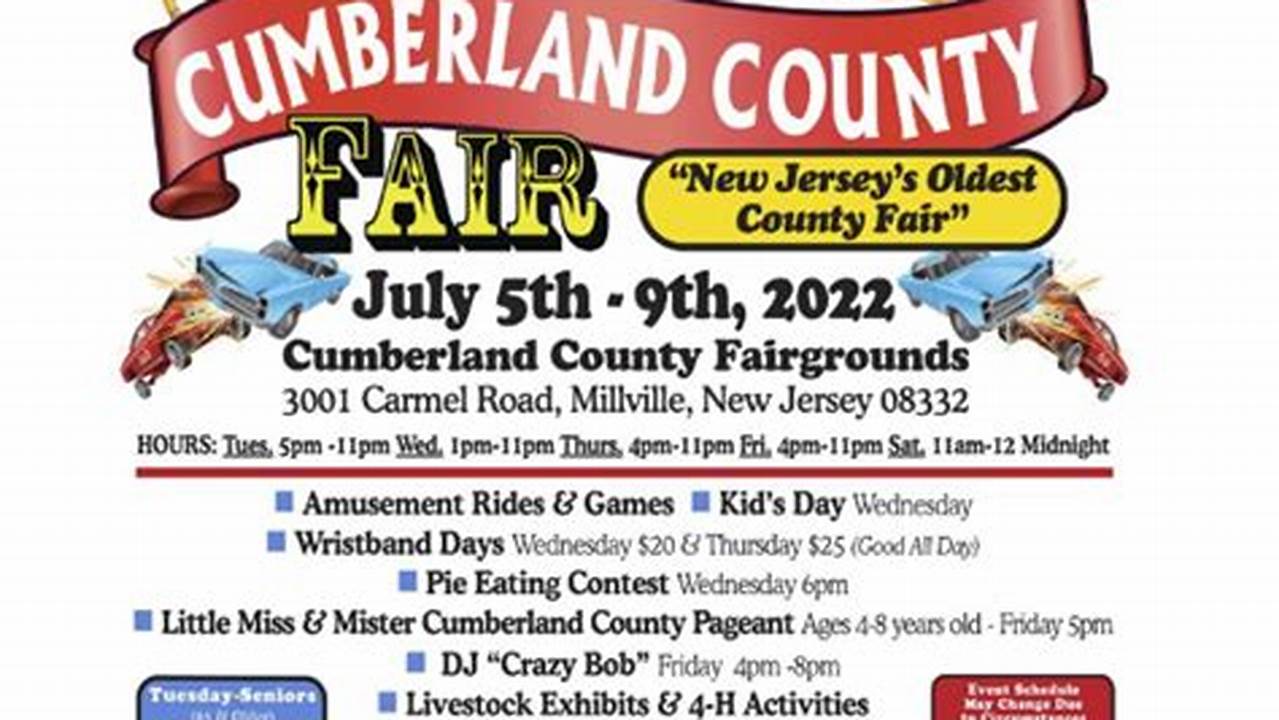 Cumberland County Fair Nj 2024