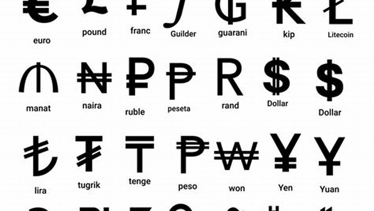 Currency Representation, Free SVG Cut Files