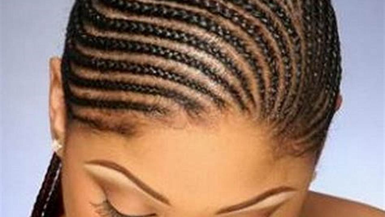 Curved Cornrows, Hairstyle