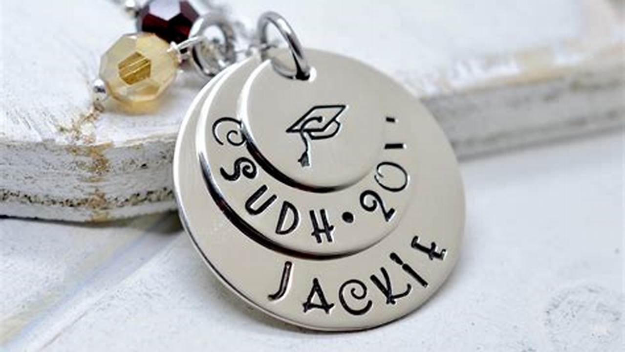 Customized Name Necklaces for Graduation Celebrations