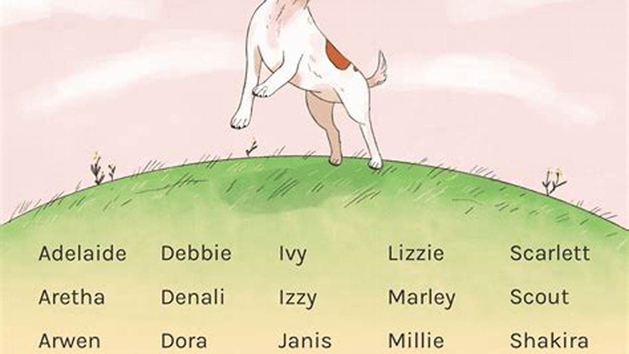 Cute Dog Girl Names 2024