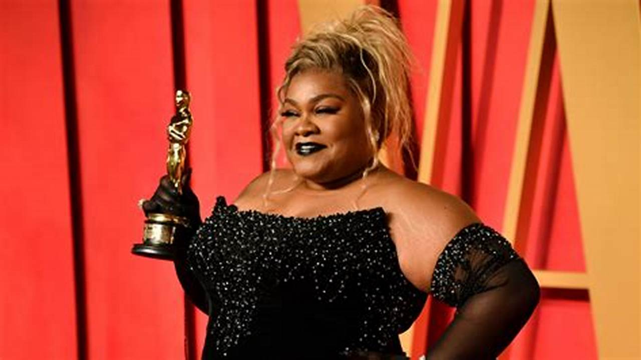 Da’vine Joy Randolph Wins Best Supporting Actress Oscar For The Holdovers, 2024