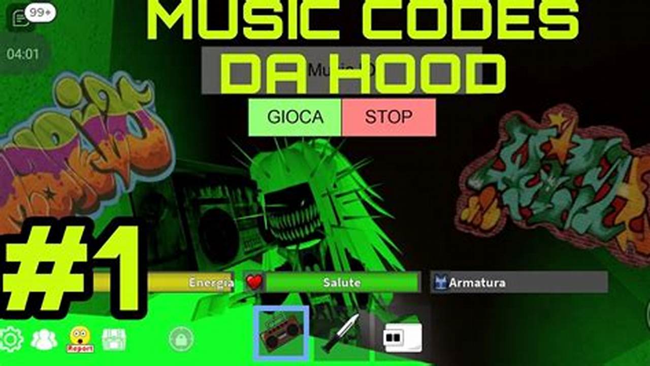 Da Hood Music Id Codes 2024