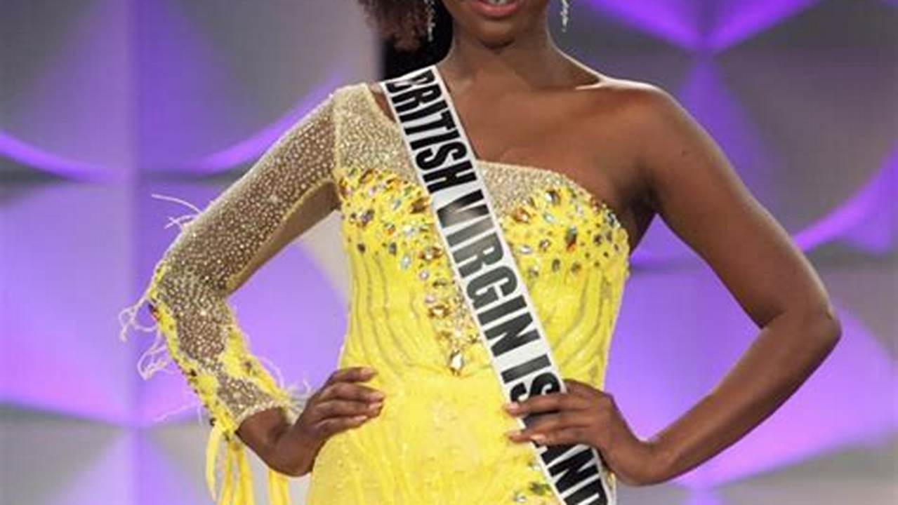 Daftar Nama Pemenang Kontes Miss British Virgin Islands