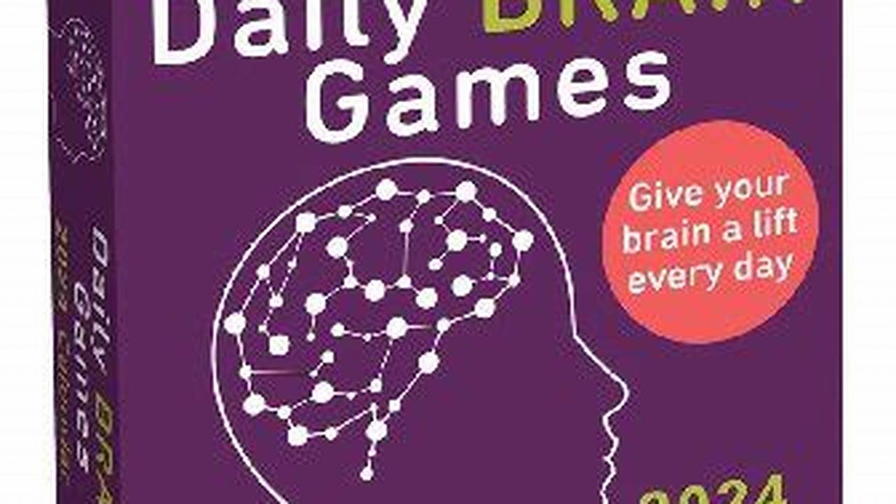 Daily Brain Games 2024 Day-To-Day Calendar