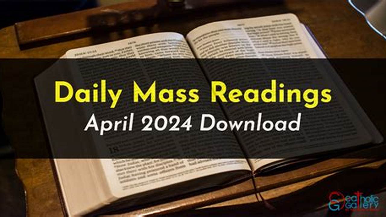 Daily Mass April 29 2024