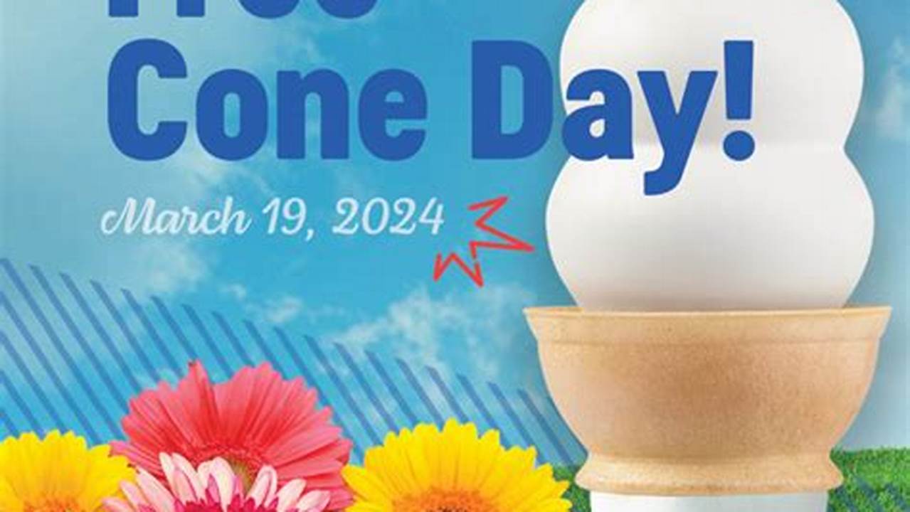 Dairy Queen Brought Back Its Free Ice Cream Cone Deal On Tuesday To Celebrate The First Day Of Spring., 2024