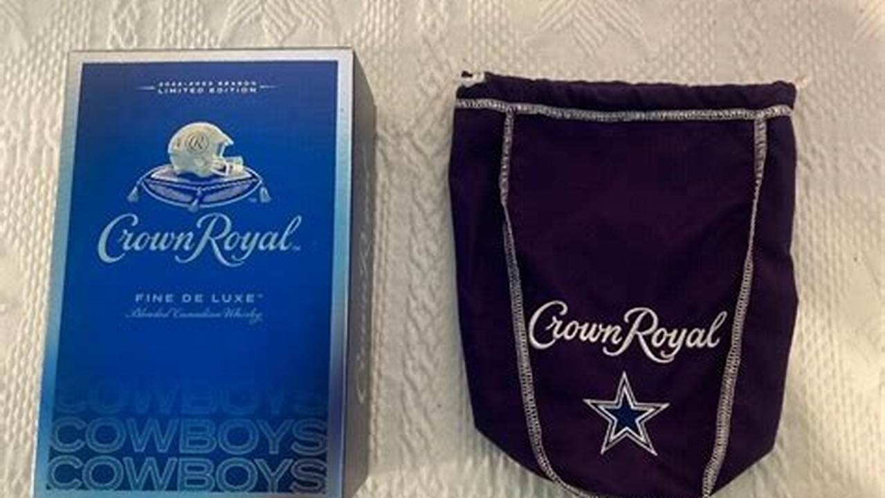 Dallas Cowboys Crown Royal 2024 Release Date