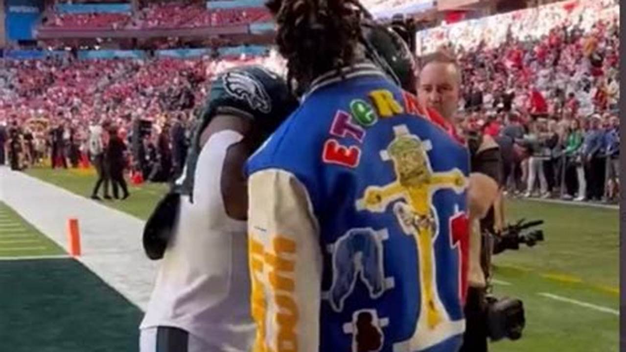 Damaris Jacket At Super Bowl 2024