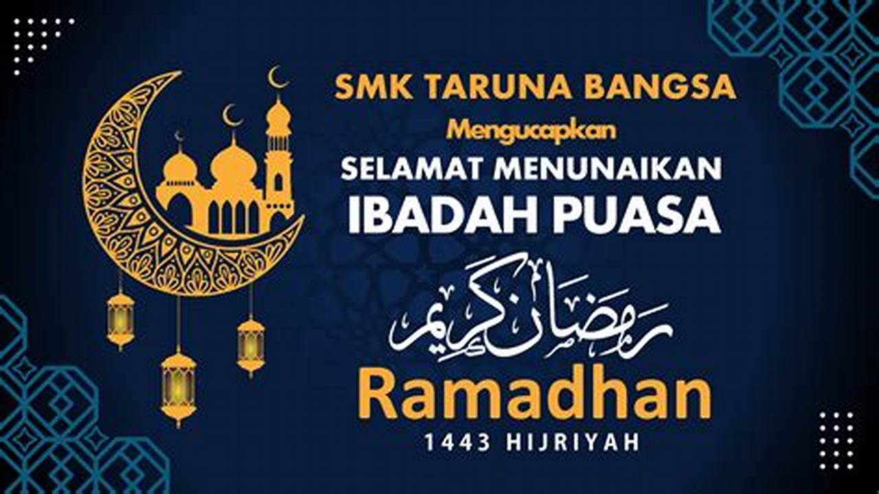 Dampak Yang Diharapkan, Ramadhan
