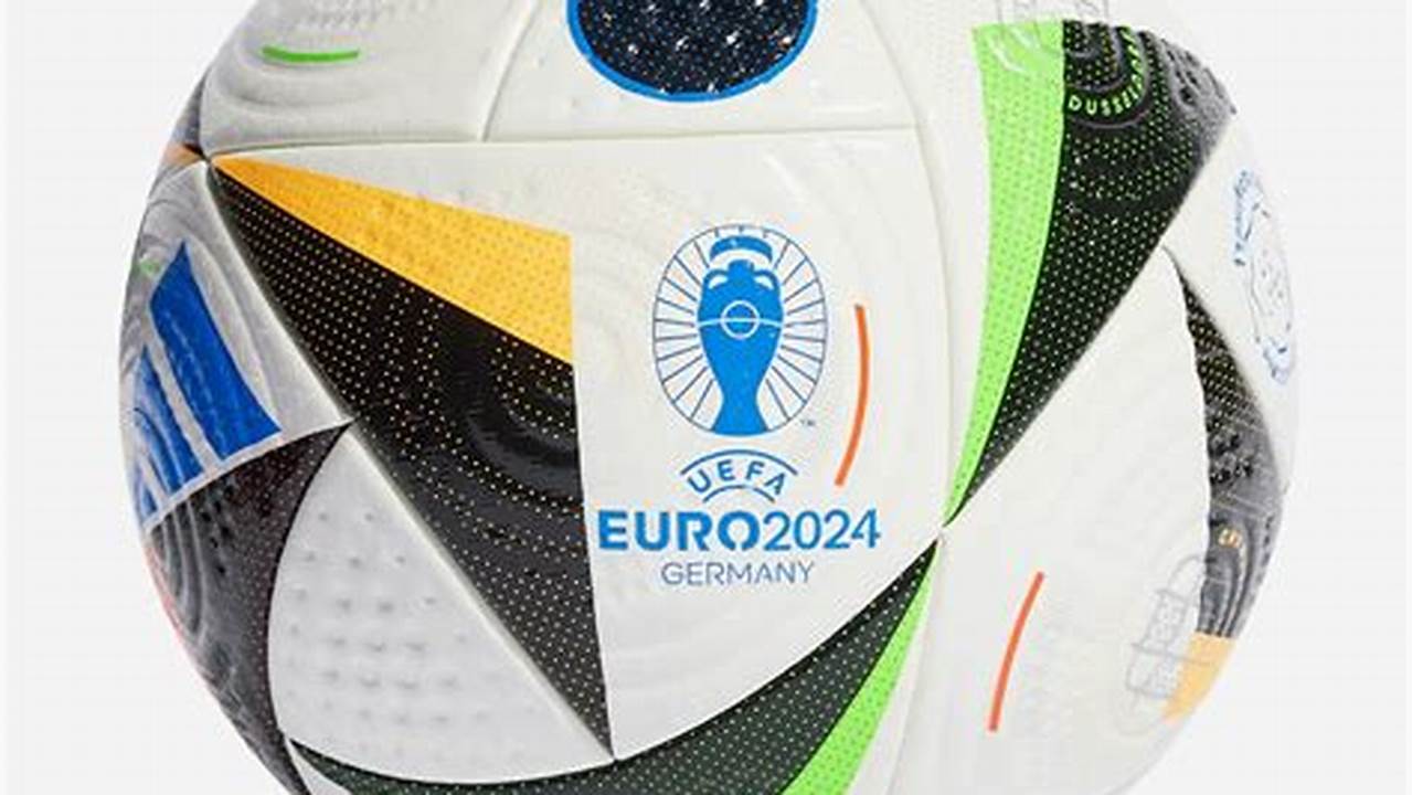 Das Euro Cup 2024 Logo Als Auch Das Adidas Logo Auf Dem Ball Sind Recht Groß Gehalten., 2024