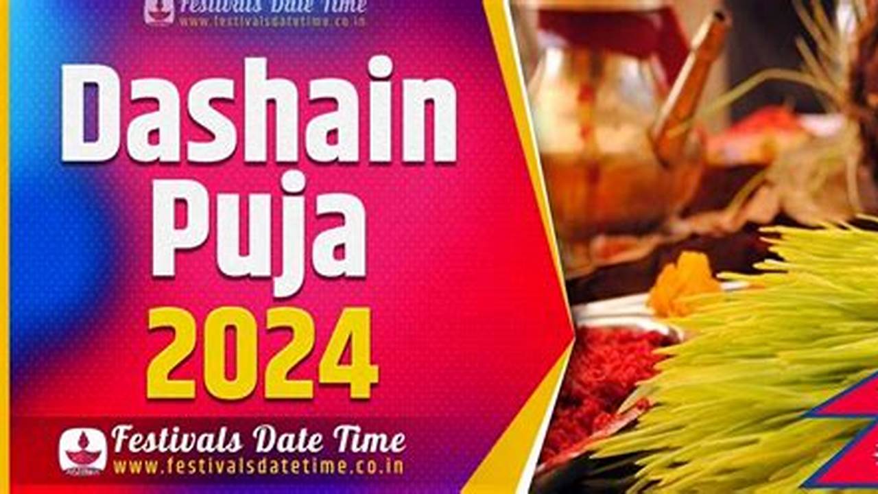 Dashain 2024 Calendar