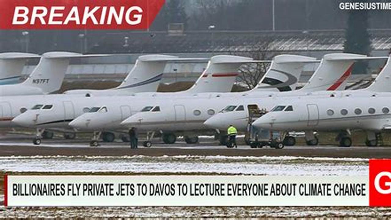 Davos Private Jets 2024