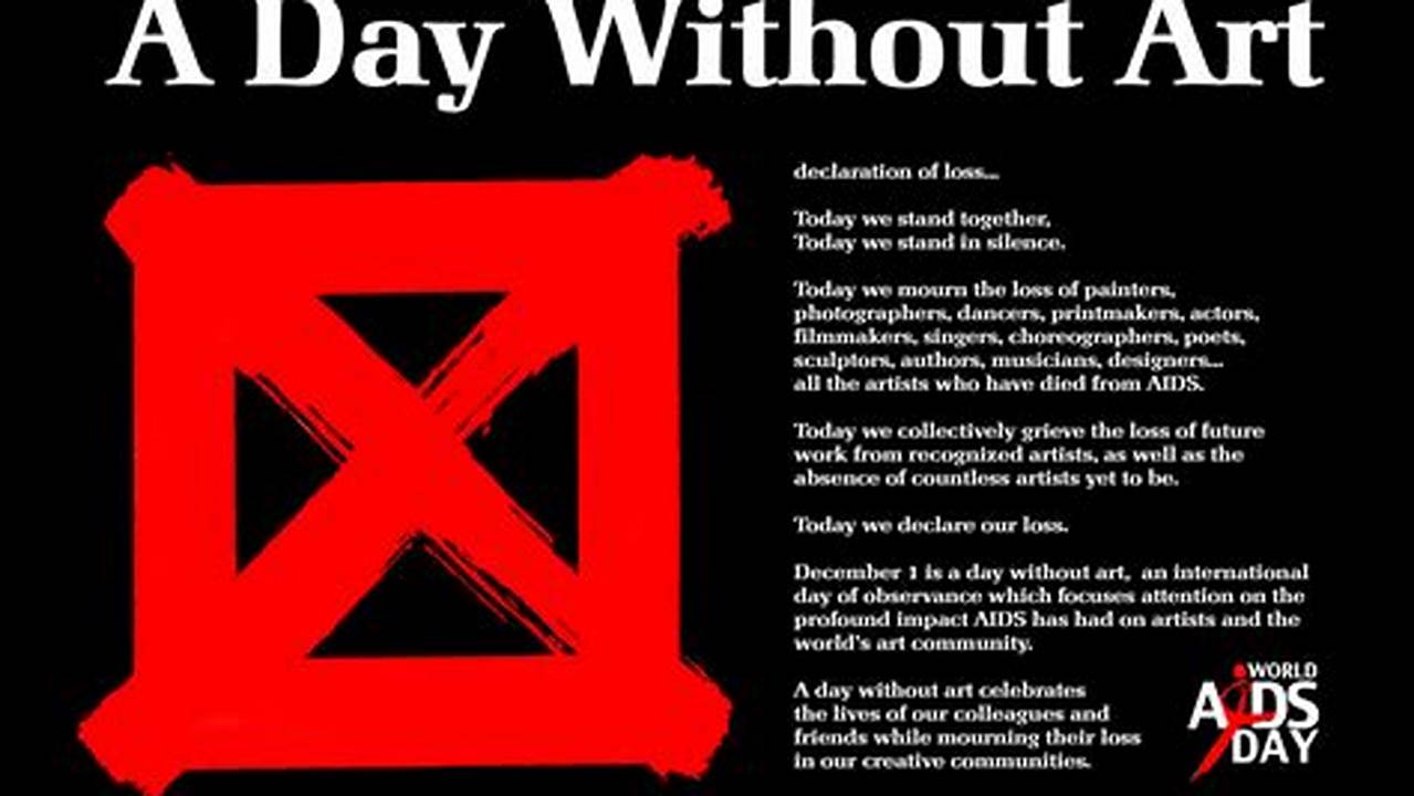Day Without Art 2024