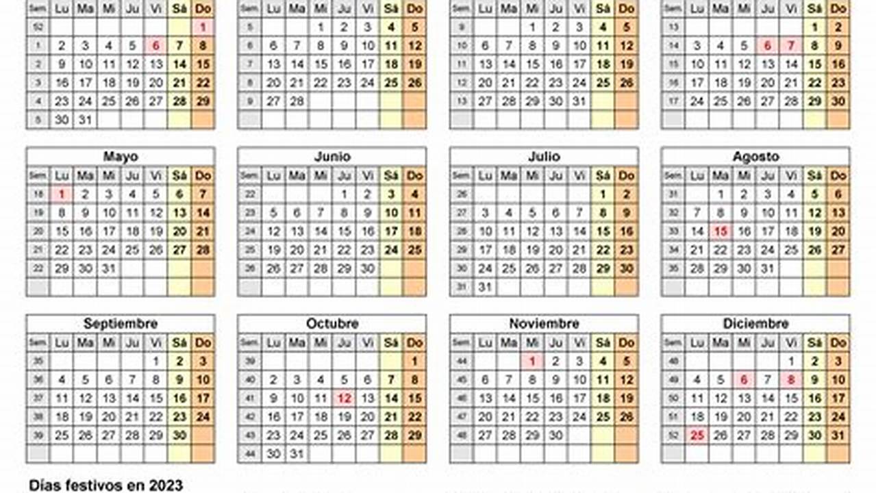 De Acuerdo Con El Calendario Oficial Del Siguiente Año, Aquellos Días Están Estipulados Para Las Últimas Fechas Del Tercer Mes., 2024