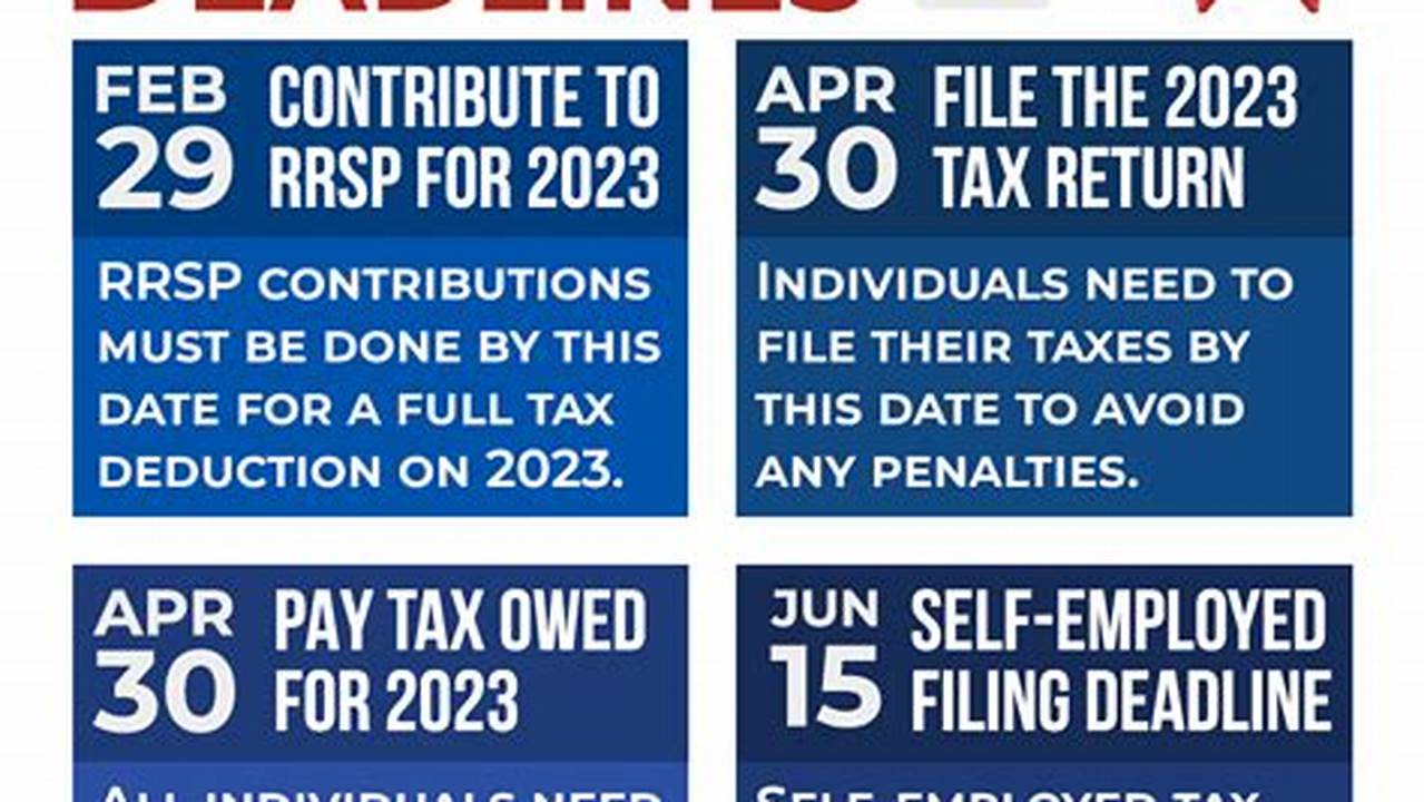 Deadline To File Taxes 2024
