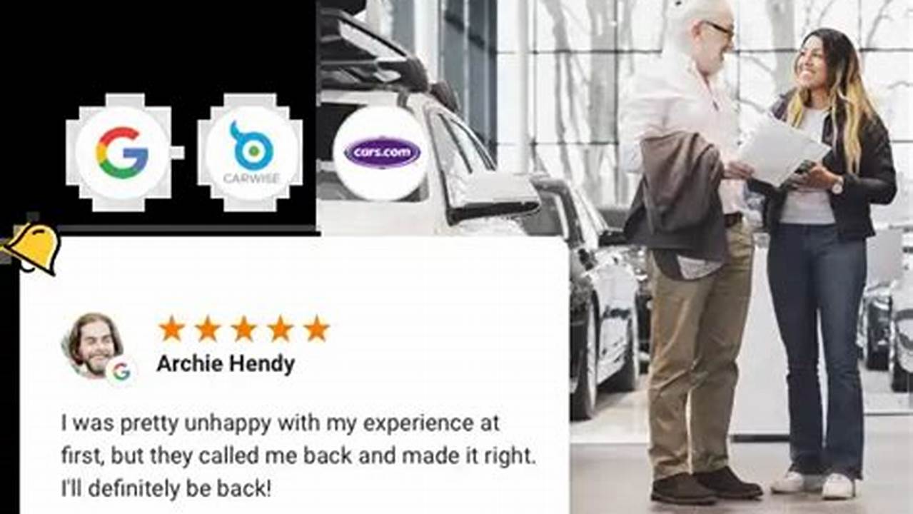 Dealerships Need Five Reviews In The Past 24 Months Before We Can Display A Rating., 2024