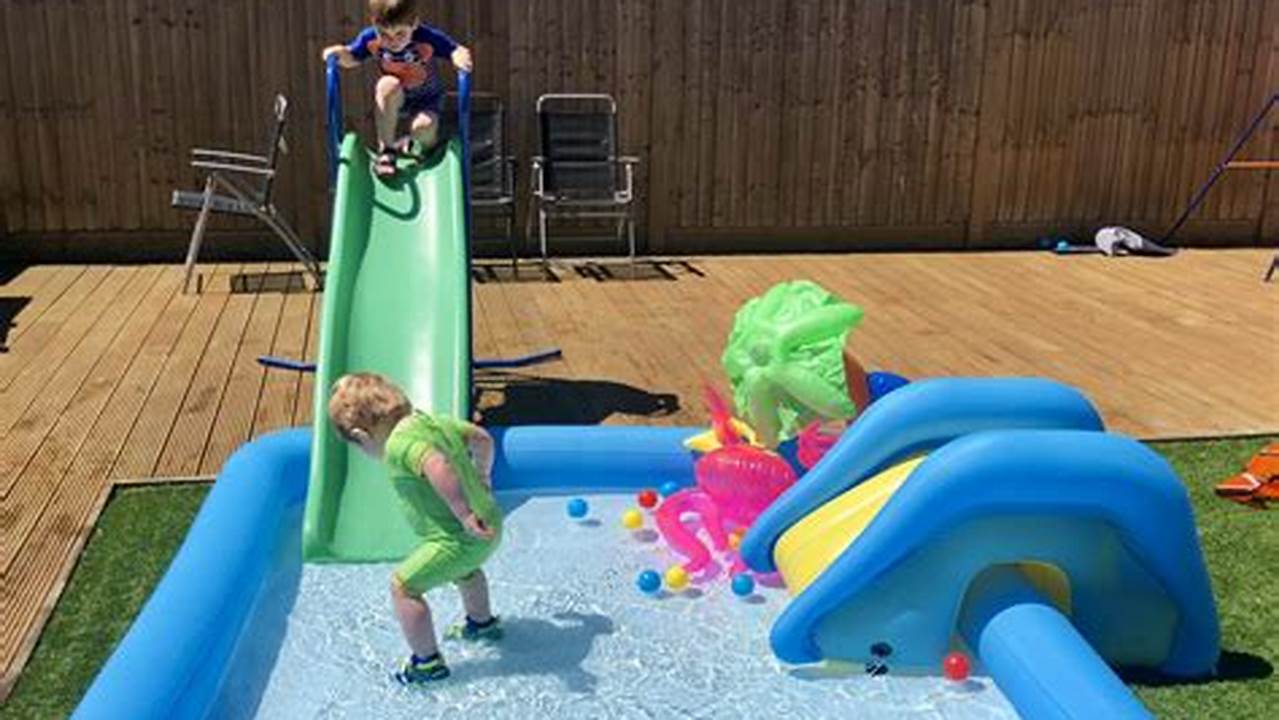 Dedicated Toddler Pool For Young Children, Camping