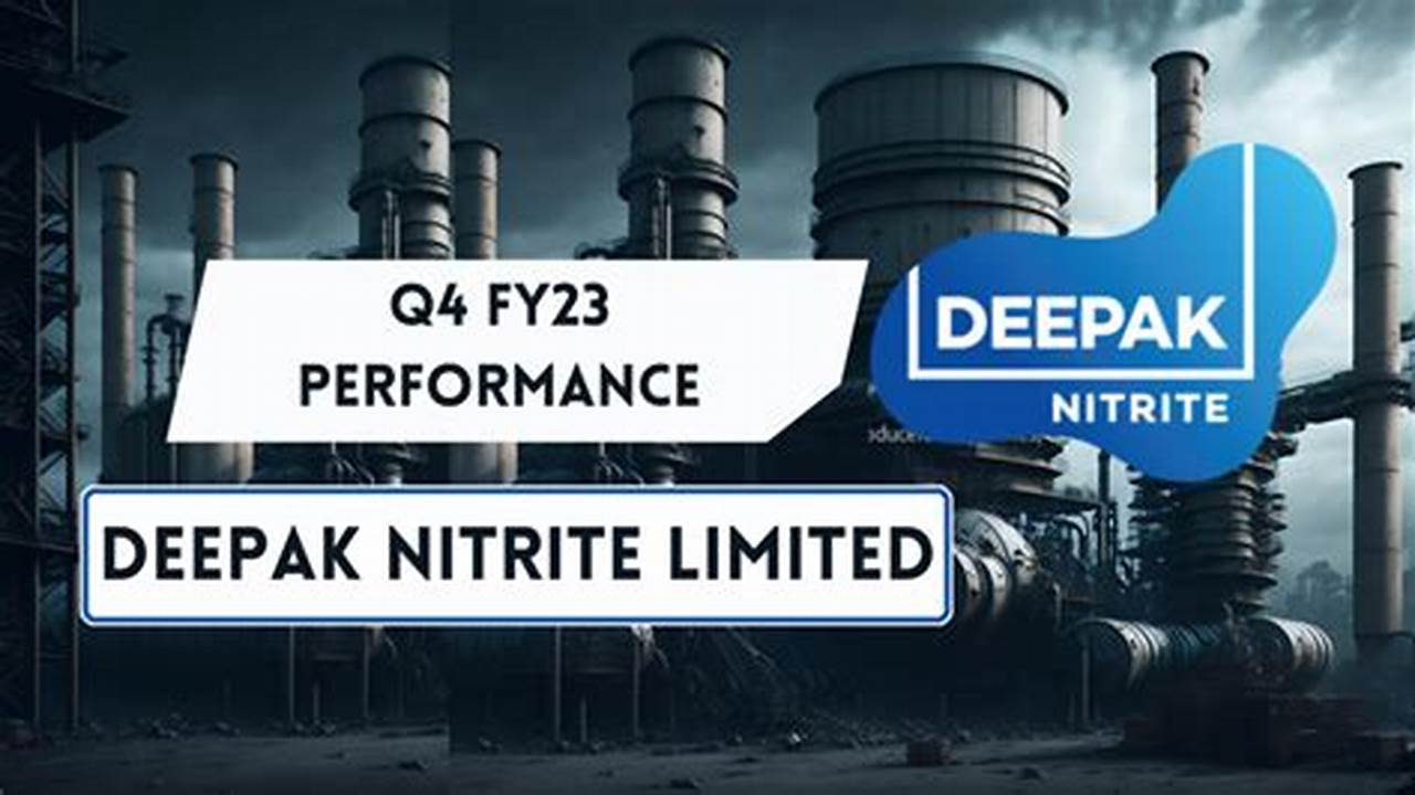 Deepak Nitrite Limited Reports Earnings Results For The Third Quarter And Nine., 2024