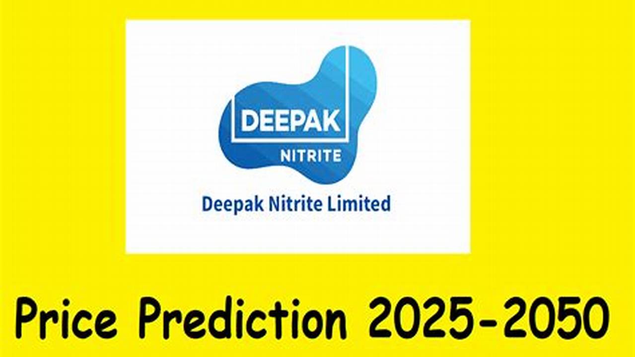 Deepak Nitrite Share Price Today (20 Mar, 2024) Live Nse/Bse Updates On The Economic Times., 2024