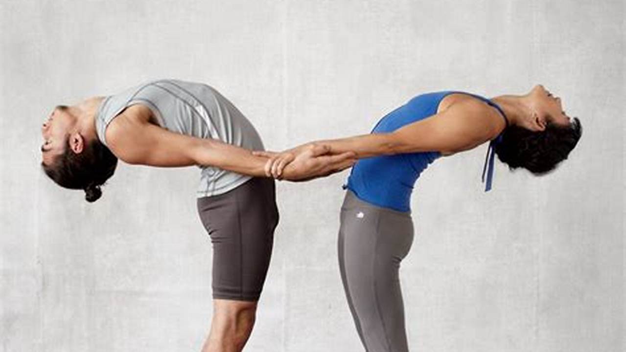 Deepened Connection, Two Person Easy Yoga Poses