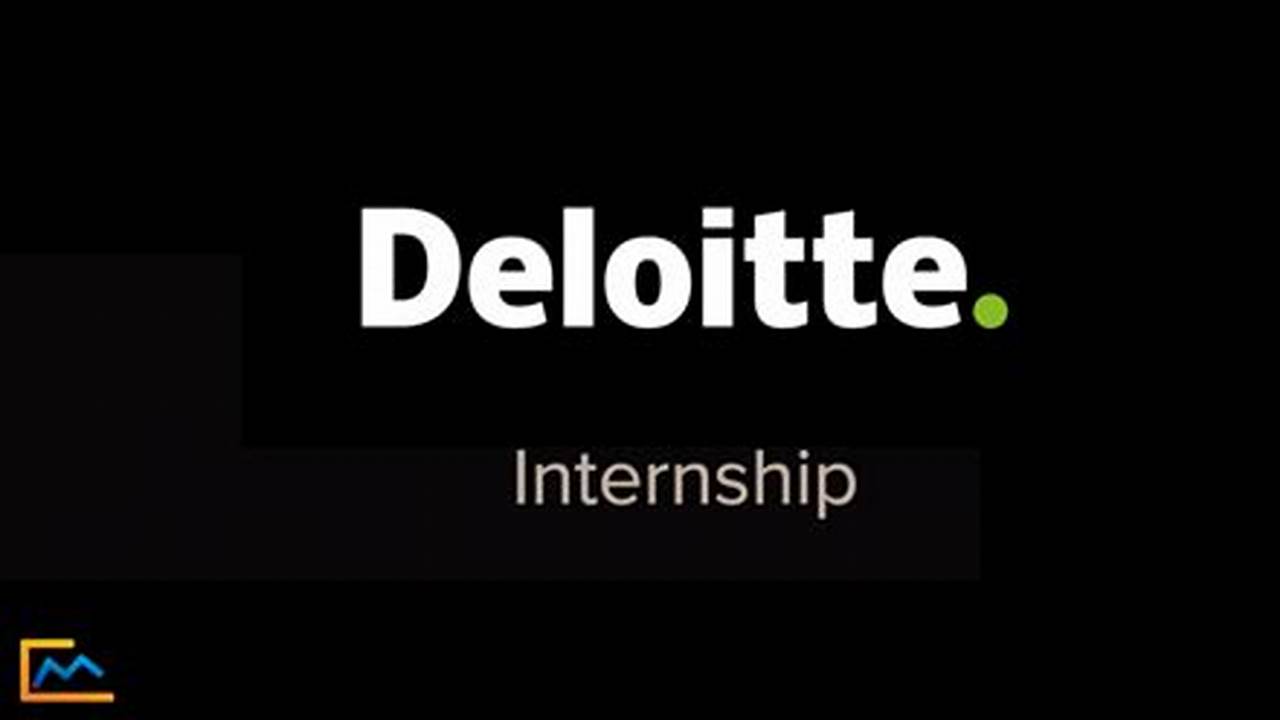 Deloitte Consulting Internship Summer 2024