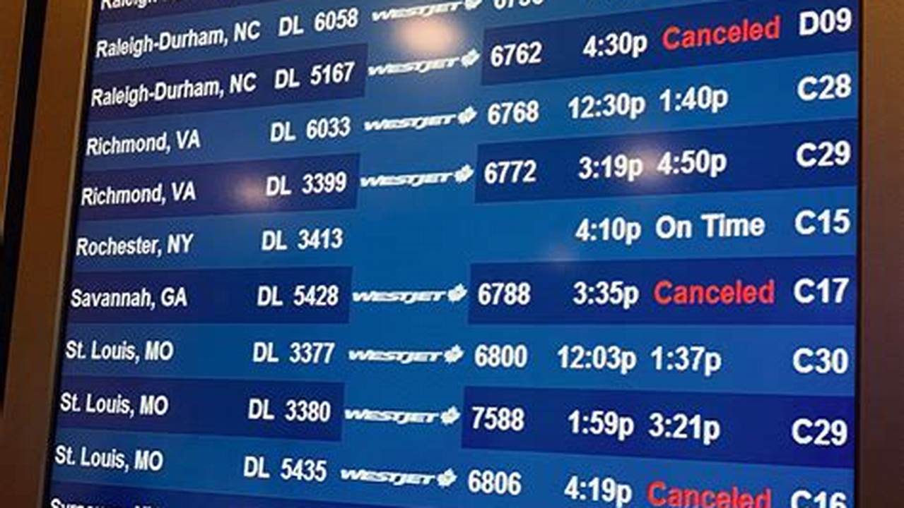 Delta Flight Schedules 2024